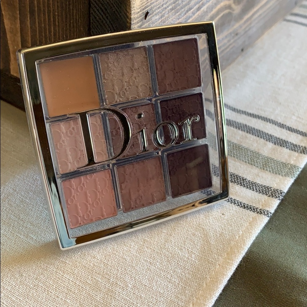 Dior backstage cool neutrals palette